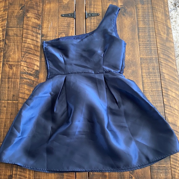 One Shoulder Cocktail Dress - Picture 4 of 4